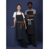 Kellnerschürze aus blauem Denim mit 100% Baumwollgürtel 1000 x 700 mm - Whites Chefs Clothing - Fourniresto