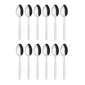 Kelso Stainless Steel Dessert Spoon - Set of 12 - Olympia - Fourniresto