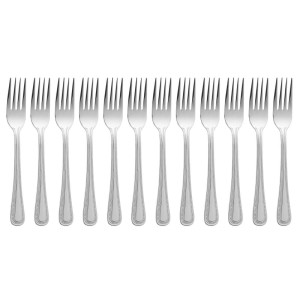 Dessert Fork Bead - Set of 12 - Olympia - Fourniresto