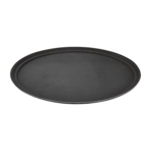 Oval Plastic Non-Slip Tray 685 x 560 mm - Olympia KRISTALLON - Fourniresto