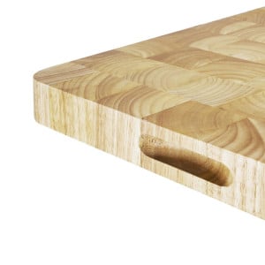 Rechteckiges Schneidebrett aus Holz 610 x 455 mm - Vogue - Fourniresto