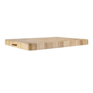 Rechteckiges Schneidebrett aus Holz 610 x 455 mm - Vogue - Fourniresto