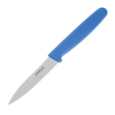 Messer mit blauer Klinge 7,5 cm - Hygiplas - Fourniresto