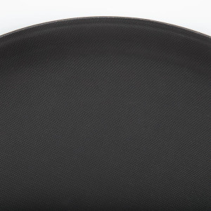 Round Black Non-Slip Tray Ø 406 mm - Olympia KRISTALLON - Fourniresto