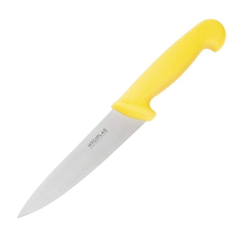 Kochmesser Gelb Klinge 16 cm - Hygiplas - Fourniresto