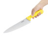 Kochmesser Gelb Klinge 25,5 cm - Hygiplas - Fourniresto