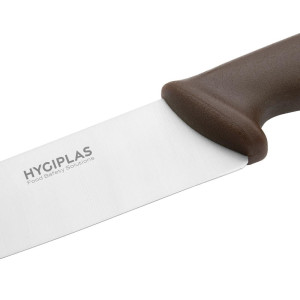 Kochmesser Braun Klinge 21,5 cm - Hygiplas - Fourniresto