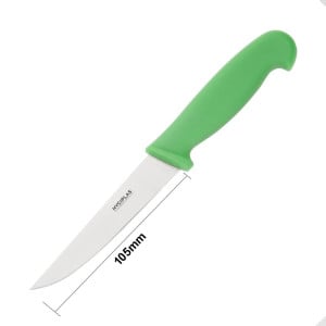 Vegetable Knife Green Blade 10 cm - Hygiplas - Fourniresto