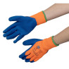 Handschuhe gegen Kälte Orange und Blau Einheitsgröße - FourniResto - Fourniresto