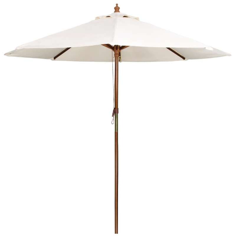 Umbrella Cream Round Ø 3 M - Bolero - Fourniresto