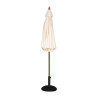 Parasol Crème Rond Ø 3 M - Bolero - Fourniresto