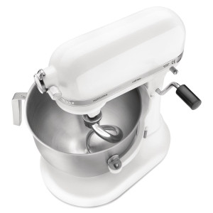 Batteur Professionnel Blanc 6,9 L - KitchenAid - Fourniresto