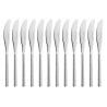 Napoli Stainless Steel Table Knife 233 L - Set of 12 - Olympia - Fourniresto