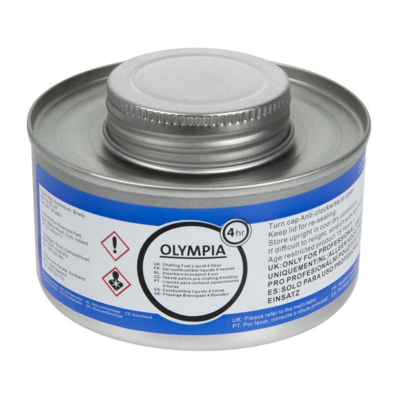 Combustible 4H Pour Chafing Dish - Lot De 12 - Olympia - Fourniresto