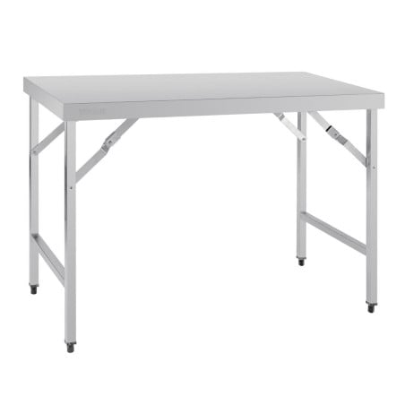 Opklapbare RVS tafel 1200 mm - Vogue - Fourniresto