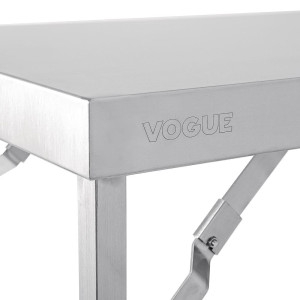 Grande Table Pliante Inox 1800 Mm - Vogue - Fourniresto