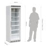 Koelvitrine met negatieve temperatuur Wit 365 L - Polar - Fourniresto