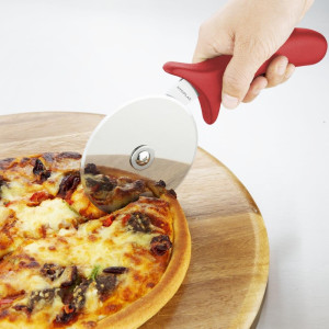 Pizza snijder Rood 102 mm - Vogue - Fourniresto