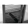 Schwarze Kühlvitrine für Theken - 100 L - Polar