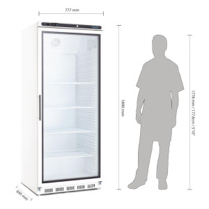 Positive Refrigerated Display Case 600 L - Polar - Fourniresto