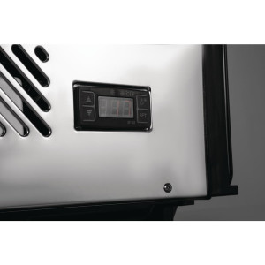 Zwarte Koelvitrine voor Toonbank - 120 L - Polar