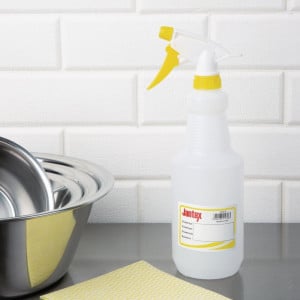 Yellow Color Coded Spray Bottle 750 ml - Jantex - Fourniresto