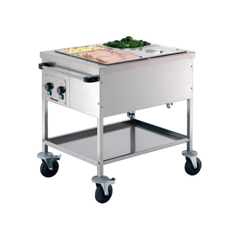 Bain-Marie kar - 2 GN 1/1