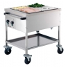 Bain-Marie-Wagen - 2 GN 1/1