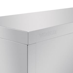 Wandregal aus Edelstahl 900 x 300 mm - Vogue - Fourniresto