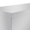 Wandkast van roestvrij staal 900 x 300 mm - Vogue - Fourniresto