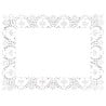 Rectangular Paper Doily 300 x 400 mm - Pack of 250 - Fiesta - Fourniresto