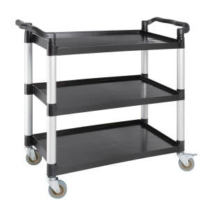 Polypropylene Trolley Large Model 520 X 1070 Mm - Vogue - Fourniresto