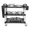 Polypropyleen Trolley Groot Model 520 X 1070 Mm - Vogue - Fourniresto