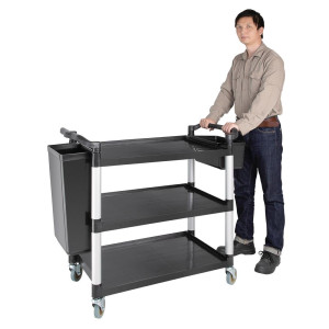 Polypropyleen Trolley Groot Model 520 X 1070 Mm - Vogue - Fourniresto