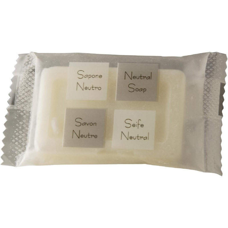 Cute Rectangular Soap 12 G - Pack of 500 - FourniResto - Fourniresto