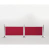 Red Canvas Barrier and Fixings - Bolero - Fourniresto