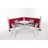 Barriere aus rotem Stoff und Befestigungen - Bolero - Fourniresto