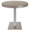 Pied De Table Carré En Inox 720 X 430 Mm - Bolero - Fourniresto