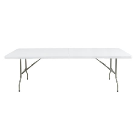 Opklapbare tafel in het midden wit 2430 mm - Bolero - Fourniresto