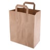 Sac En Papier Recyclable Marron 255 X 215 Mm - Lot De 250 - Fiesta Green - Fourniresto