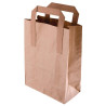 Large Brown Recyclable Paper Bag 305 x 254 mm - Pack of 250 - Fiesta Green - Fourniresto