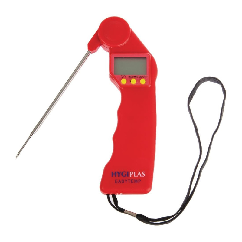 Red Easytemp Thermometer - Hygiplas - Fourniresto