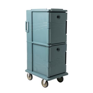 Winkelwagen Ultra Blauw Lei Polypropyleen 114 L - Cambro - Fourniresto