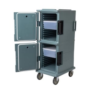 Ultra Blue Slate Polypropylene Cart 114 L - Cambro - Fourniresto