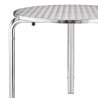 Table Bistro Ronde En enox - Ø 700 Mm - Bolero - Fourniresto