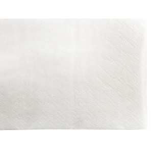 White Cocktail Napkin 2 Ply 400 x 400 mm - Pack of 1500 - FourniResto - Fourniresto