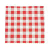 Vetvrij Vichy Rood Papier 250 x 250 mm - Set van 200 - FourniResto - Fourniresto