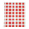 Vetvrij Vichy Rood Papier 310 x 380 mm - Set van 200 - FourniResto - Fourniresto