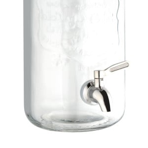 Drankendispenser Retro met metalen sluiting 3,6 L - Olympia - Fourniresto