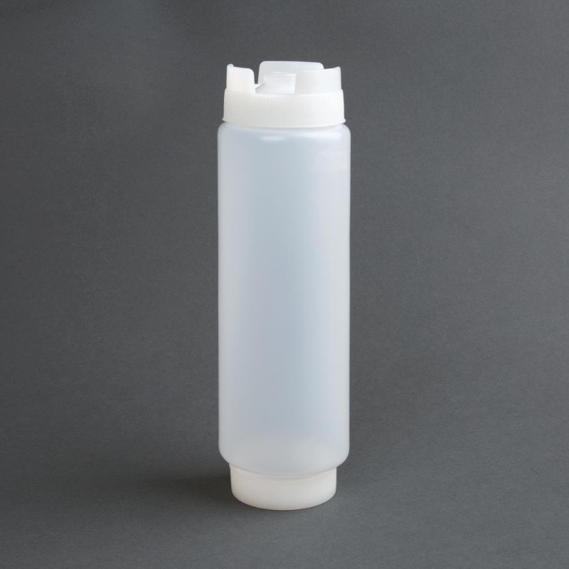 Verdeler van Zachte Polypropyleen Sausdispenser 455 ml - Vogue - Fourniresto